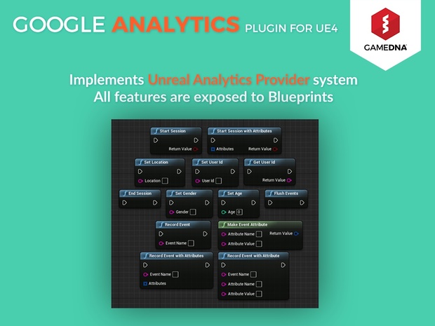 Google Analytics Provider Plugin for UE4