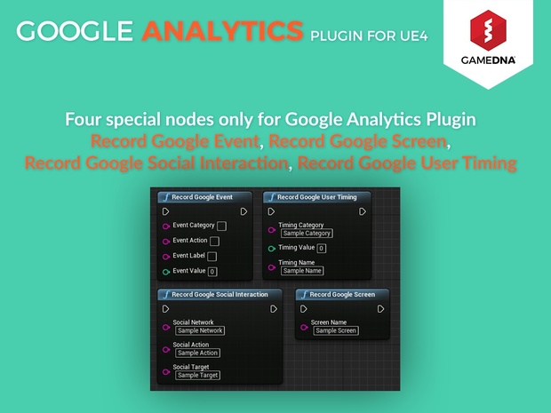 Google Analytics Provider Plugin for UE4