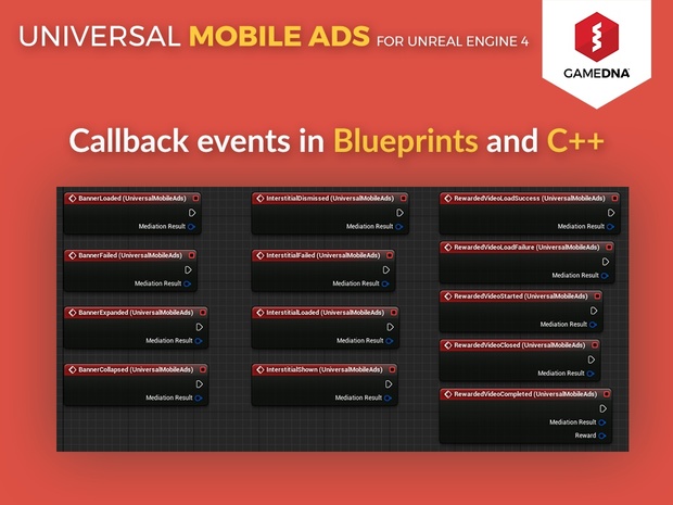Universal Mobile Ads Plugin for UE4