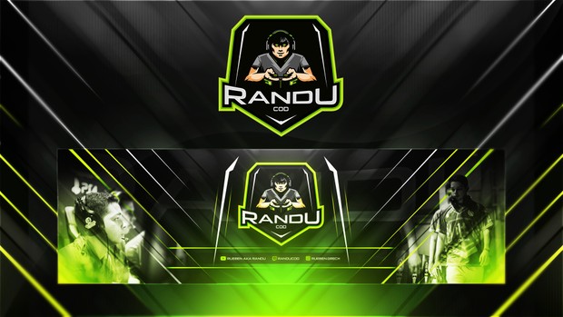 Custom YouTube Banner (This is not included in the everything pack in my store this custom design)