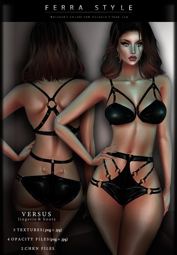 :: VERSUS :: (lingerie & boots)