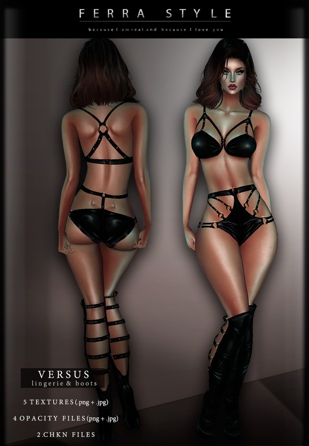 :: VERSUS :: (lingerie & boots)