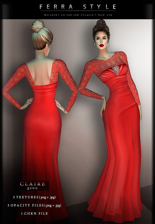:: CLAIRE GOWN::
