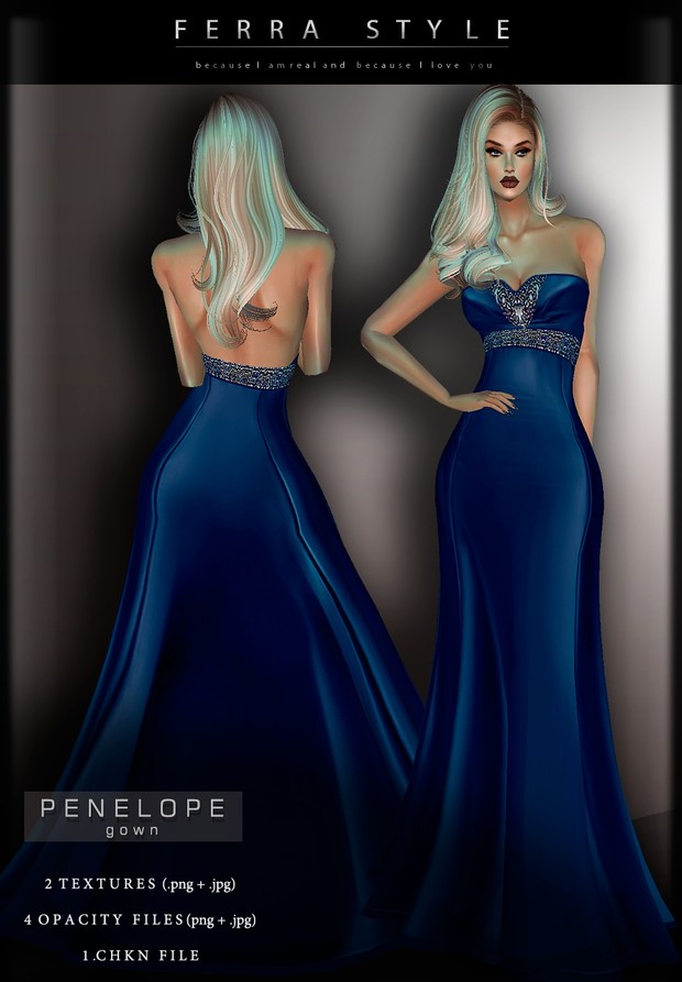 :: PENELOPE GOWN ::