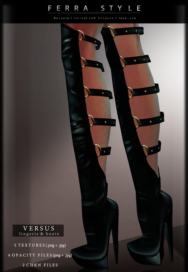 :: VERSUS :: (lingerie & boots)