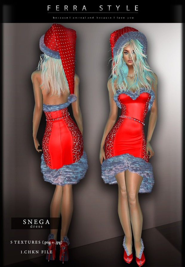 :: SNEGA DRESS ::