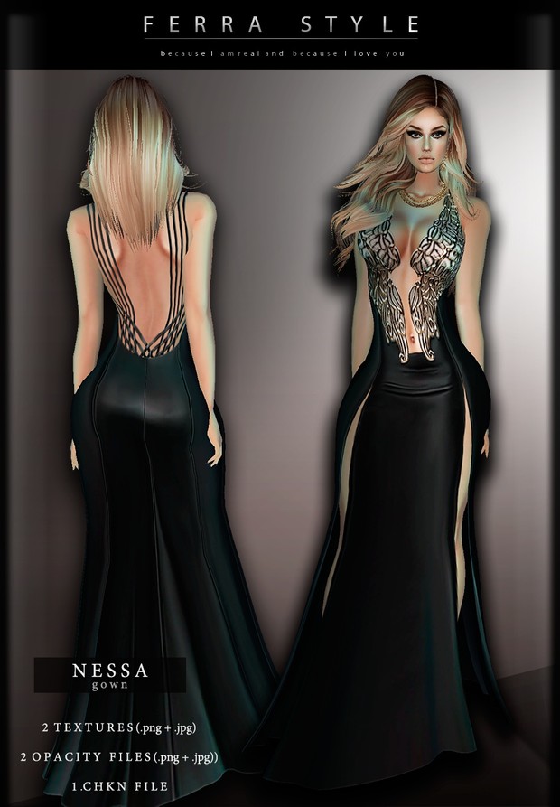 :: NESSA GOWN ::