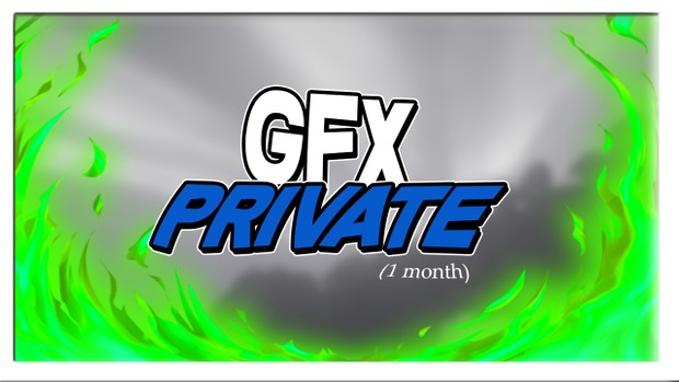 Private Minecraft GFX (1 month)