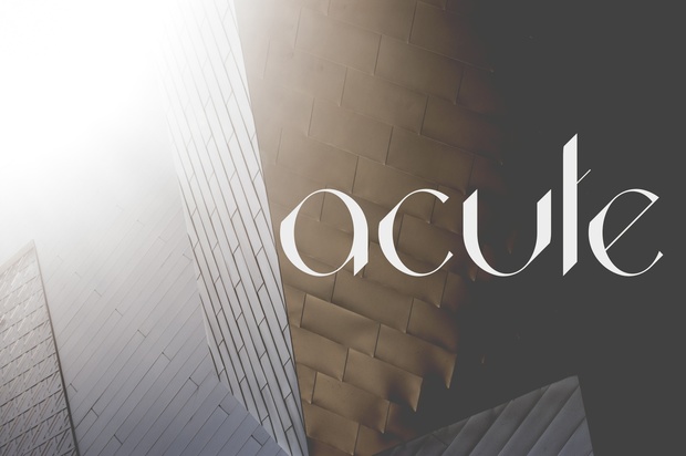 Acute Font Family Pro