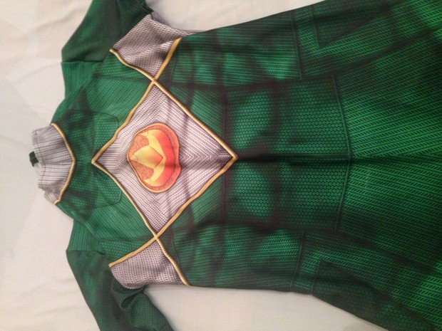 GREEN POWER RANGER (with emblem) pattern file