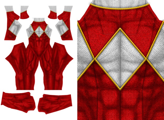 RED POWER RANGER (NEW)