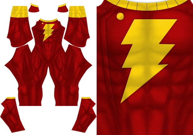 SHAZAAM YOUNG JUSTICE STYLE pattern file