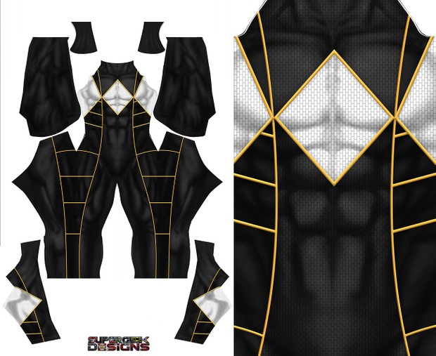 BLACK RANGER (Bat in the sun) pattern file