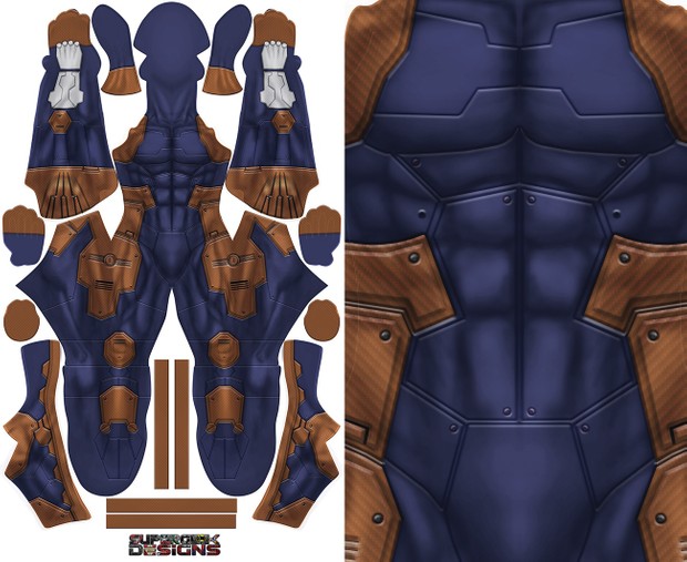 GREY FOX pattern file