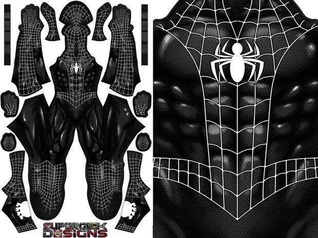 COMIC SPIDER-MAN SYMBIOTE pattern file