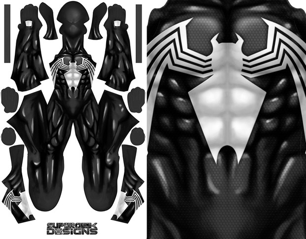 SYMBIOTE SPIDER-MAN pattern file