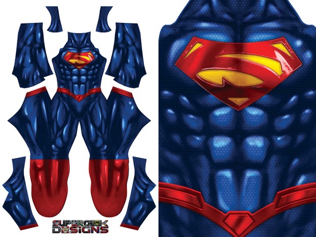 SUPERMAN (shiny) pattern file