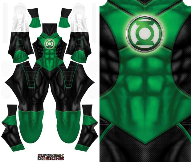 GREEN LANTERN (NEW) pattern file