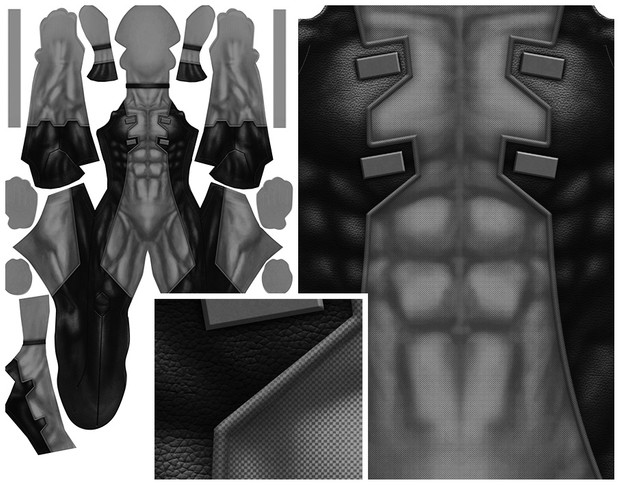X-FORCE DEADPOOL (updated) pattern file