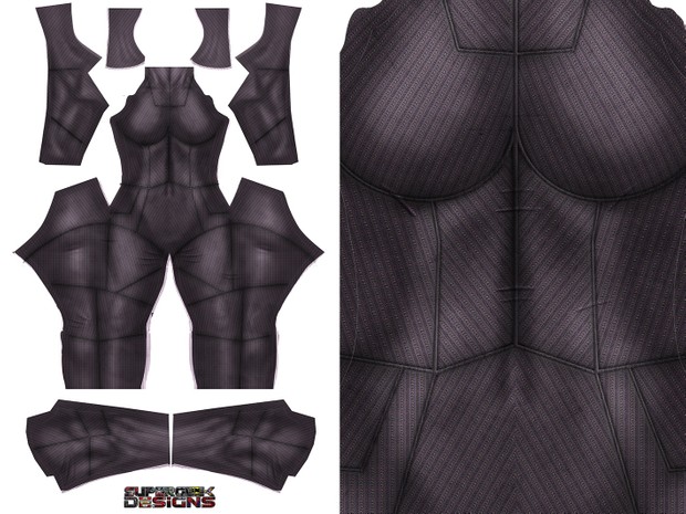 FEMALE DAWN OF JUSTICE pattern file
