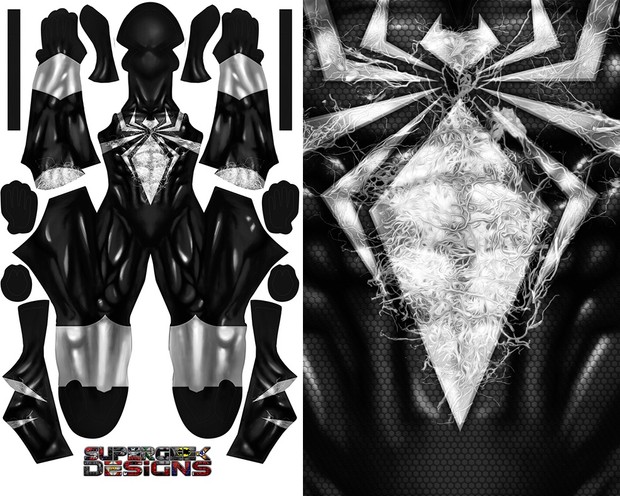 SYMBIOTE IRON SPIDER (v1) pattern file