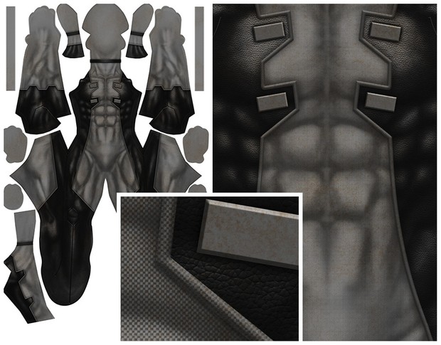 DEADPOOL X-FORCE (dirtied version) pattern file