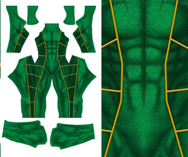 GREEN RANGER V2 pattern file