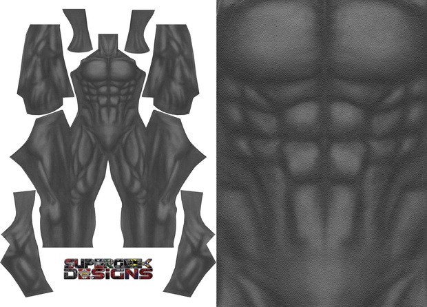 BATMAN DARK KNIGHT RETURNS (undersuit) pattern file