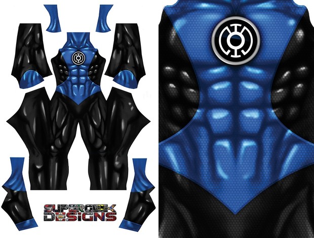 BLUE LANTERN pattern file (no boots/gloves) pattern file