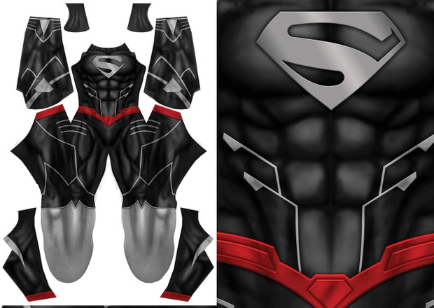 SUPERMAN BLACK VARIANT pattern file