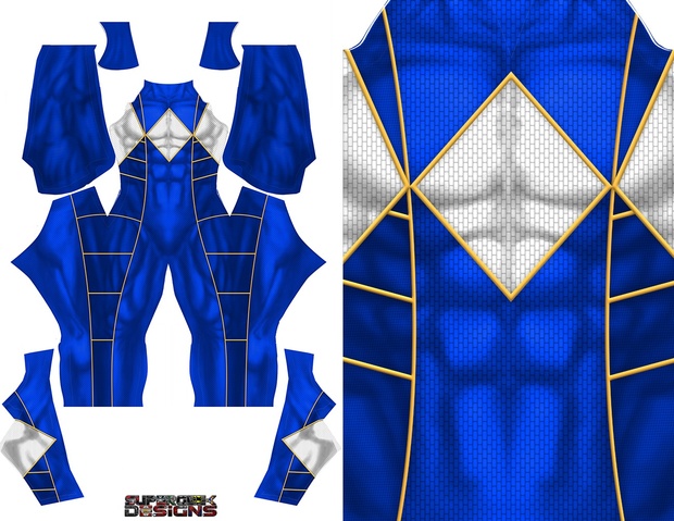 BLUE RANGER (Bat in the sun) pattern file