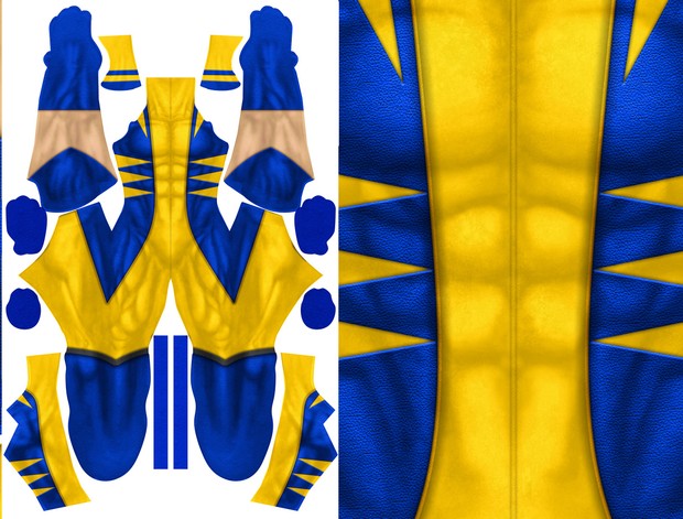 WOLVERINE (plain gloves) pattern file