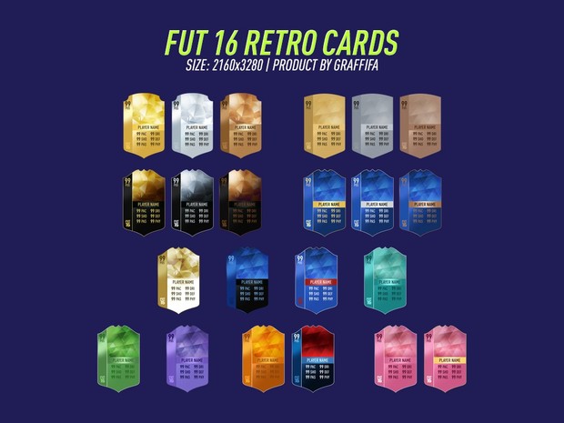 FUT 16 RETRO CARDS
