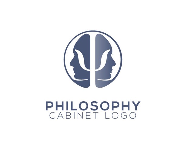 Philosophy cabinet logo and business card