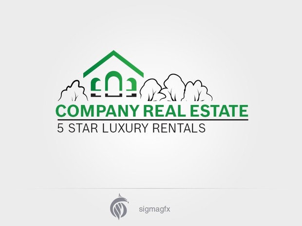 Real estate company logo