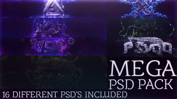 Zebs MEGA psd pack (includes 16 PSDS)