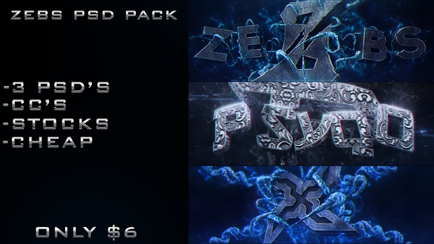 Zebs PSD Pack