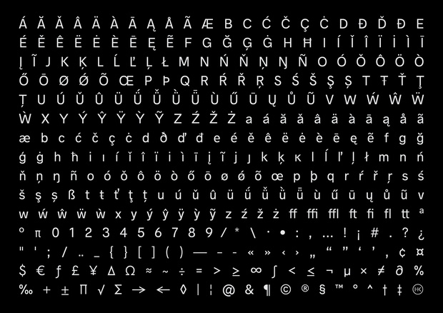 Hanken Sans Typeface Family