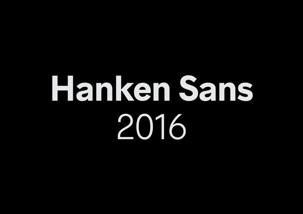 Hanken Sans Typeface Family
