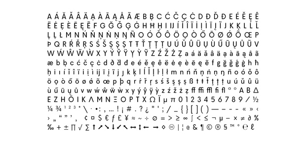 Elenar Typeface