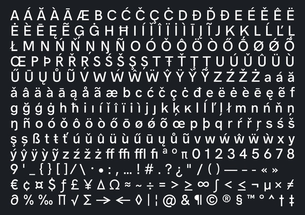 HK Compakt Typeface Family
