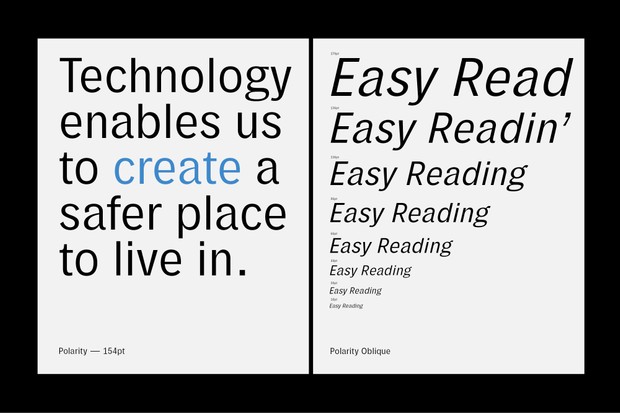 Polarity Typeface