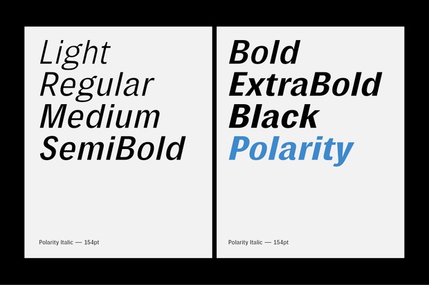 Polarity Typeface