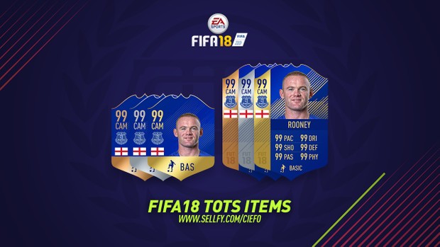 FIFA 18 TOTS ITEMS