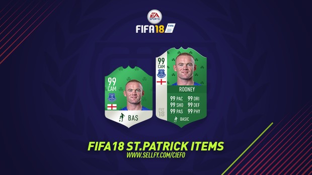 FIFA 18 ST PATRICK ITEMS