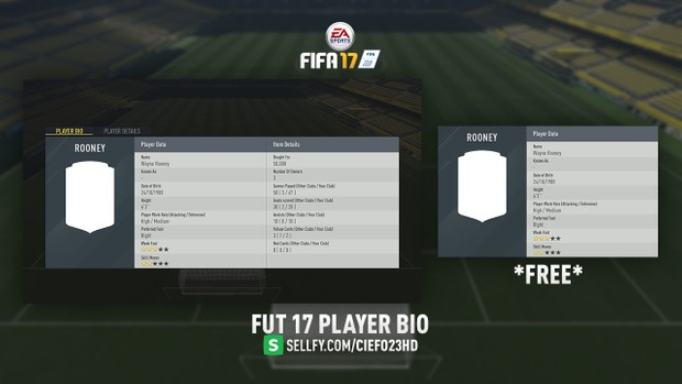 FIFA 17 Player Bio