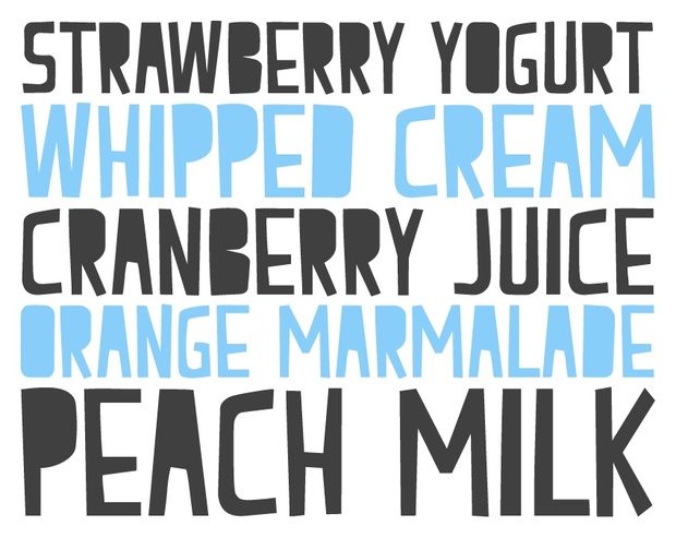 Peach Milk Font
