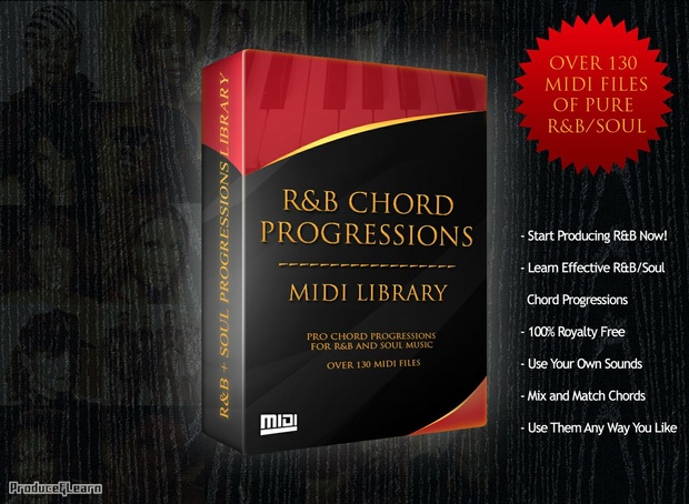 R&B Chord Progression MIDI Library