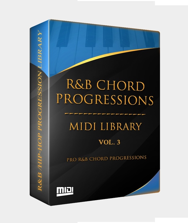 The R&B Chord Progressions MIDI Library Vol. 3