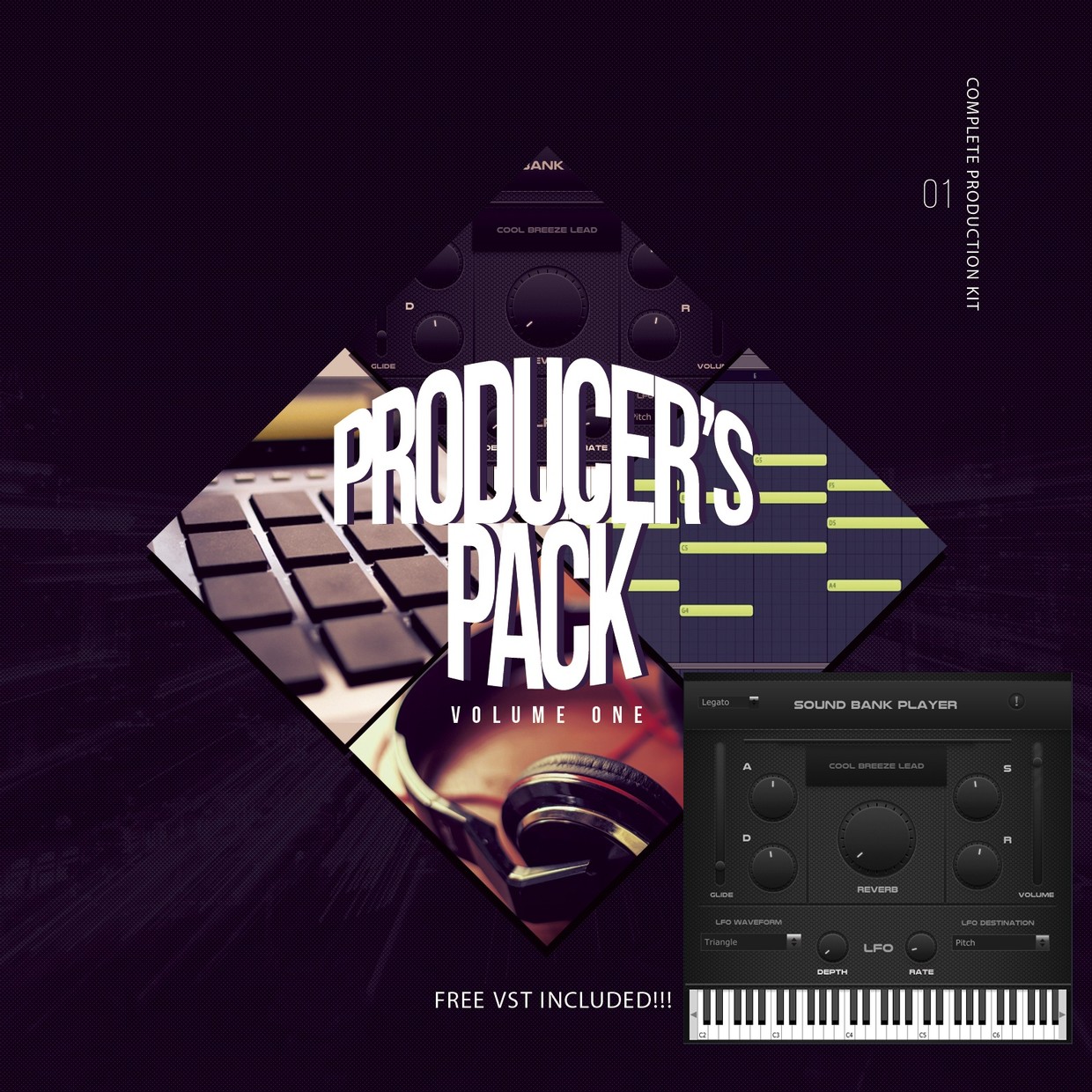 The Producer's Pack with VST Player - Kamau Duane